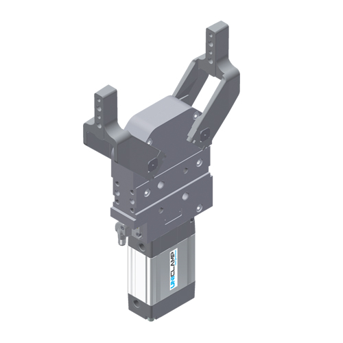 Pneumatic clamp with 2 arms, Ø 63 mm, Pneumatic Power Clamps UNICLAMP