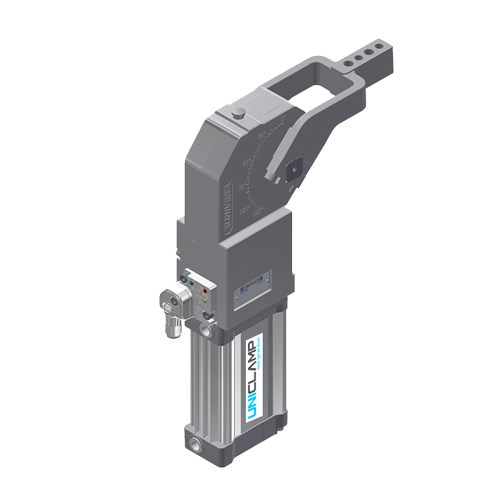 Pneumatic power clamp, interchangeable with sizes 50/63 mm, Ø 40 mm