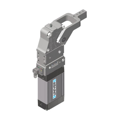 Pneumatic power clamp, Ø 63 mm, Pneumatic Power clamps UNIVERSAL serie product